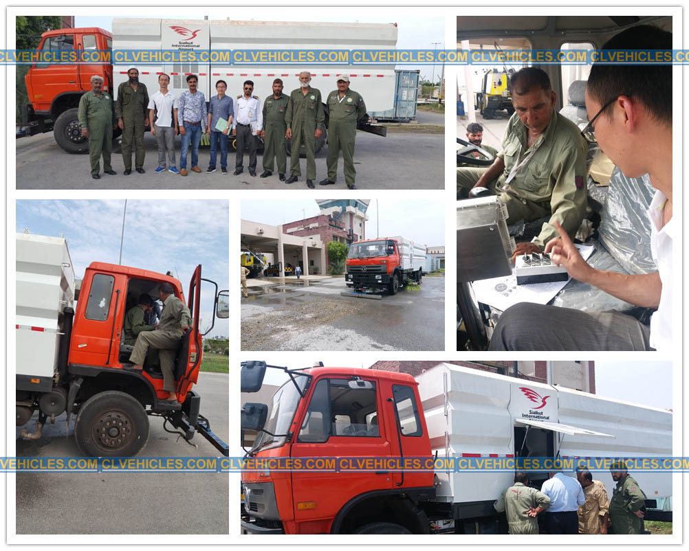 Runway Sweeper Truck