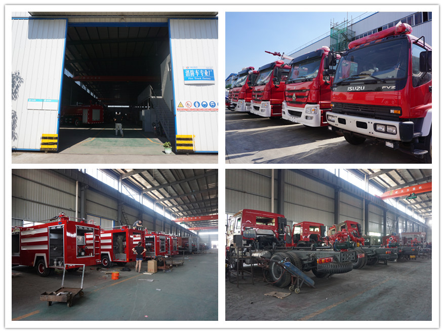 Fire fighting truck manufacture