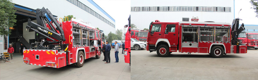 multifunctional rescue truck