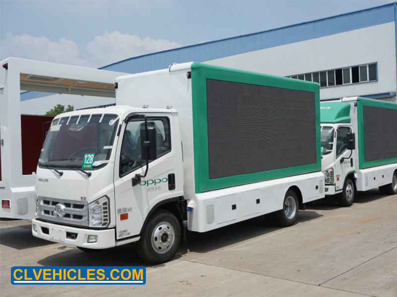 LED screen truck