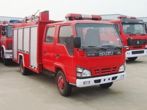 ISUZU fire fighting truck