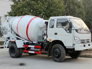 concrete mixer truck