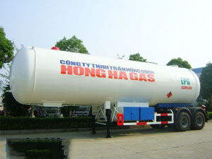 propane storage tank trailer