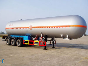 lpg transport semi trailer