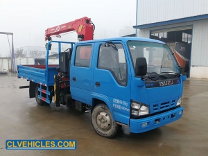 Truck with Loading Crane