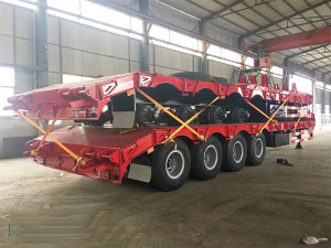 Low bed Semi Trailer