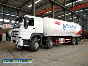 LPG Gas Transport Truck