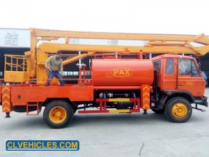 Work Platform Truck With Water Tank