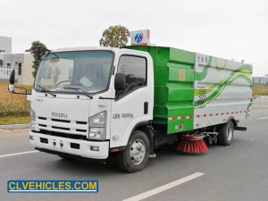 Road Washing And Sweeping Truck