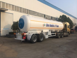 lpg gas semi trailer