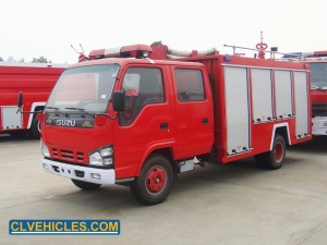 ISUZU fire fighting truck