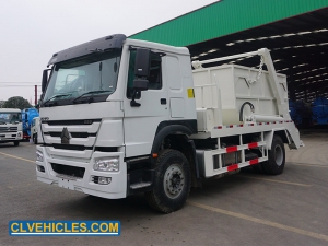 Skip Loader Garbage Bin Truck