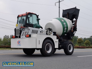 Self-loading Concrete Mixer Truck