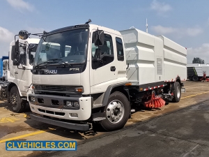 Airport Vacuum Road Sweeper truck