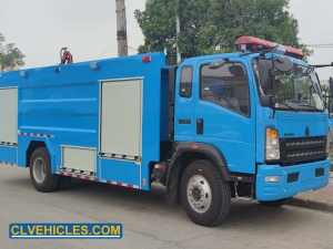 Truck With Fire Fighting Equipment