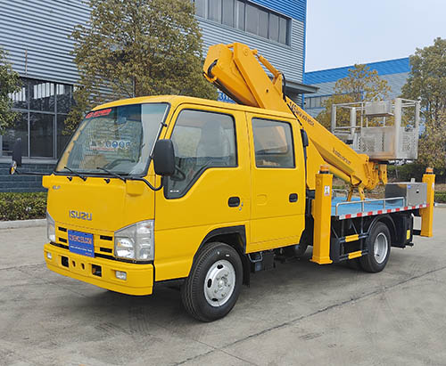 One Unit of ISUZU ELF 14m Aerial Platform Truck Ship To Liberia