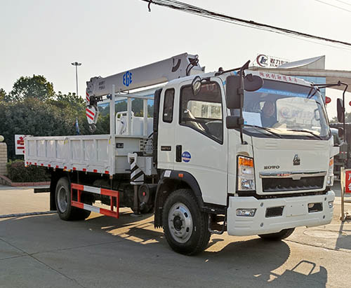 One Unit Of Truck Mounted Crane Ship To Djibouti