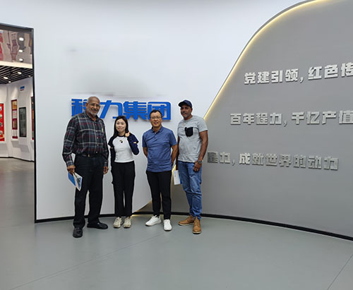 Customers from Grenada come to heritagetrucksolution and visit our factory