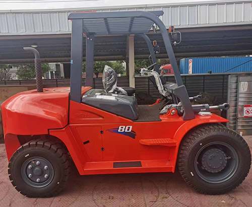 One Unit of HELI 8ton Diesel Type Forklift Ship to Saipan