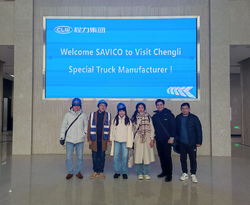 Customers from Vietnam come to heritagetrucksolution.COM and visit our factory