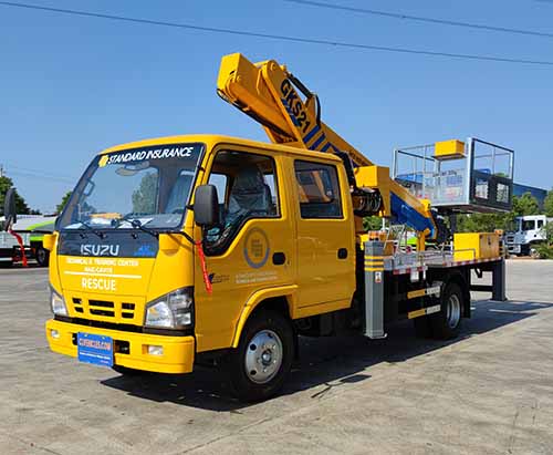 One Unit Of ISUZU Aerial Working Platform Truck Ship To Philippines